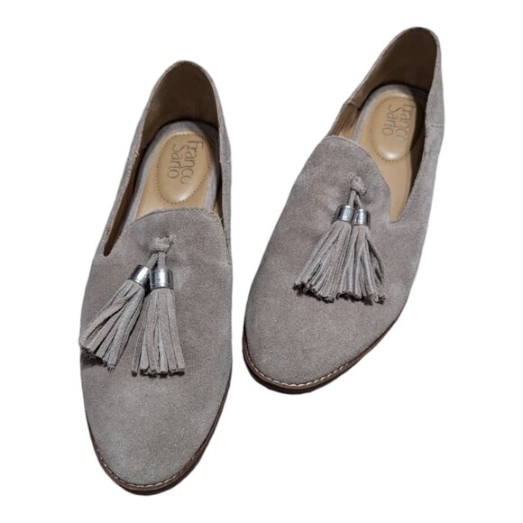 Franco Sarto Slip-On Hadden Suede Loafers 8.5M - Picture 2 of 9